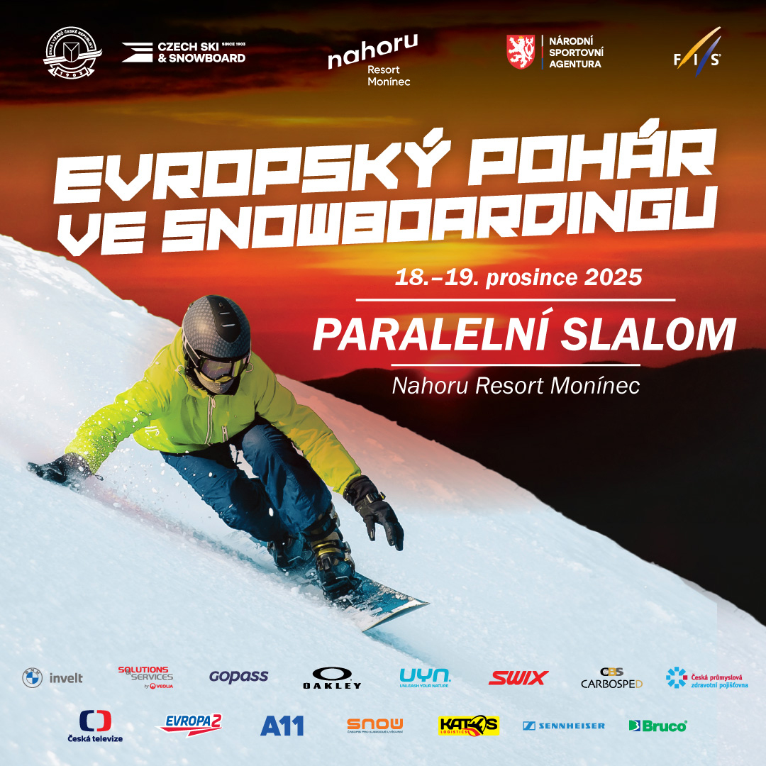 Snowboardová sezóna strartuje v Čechách paralelními slalomy na Monínci